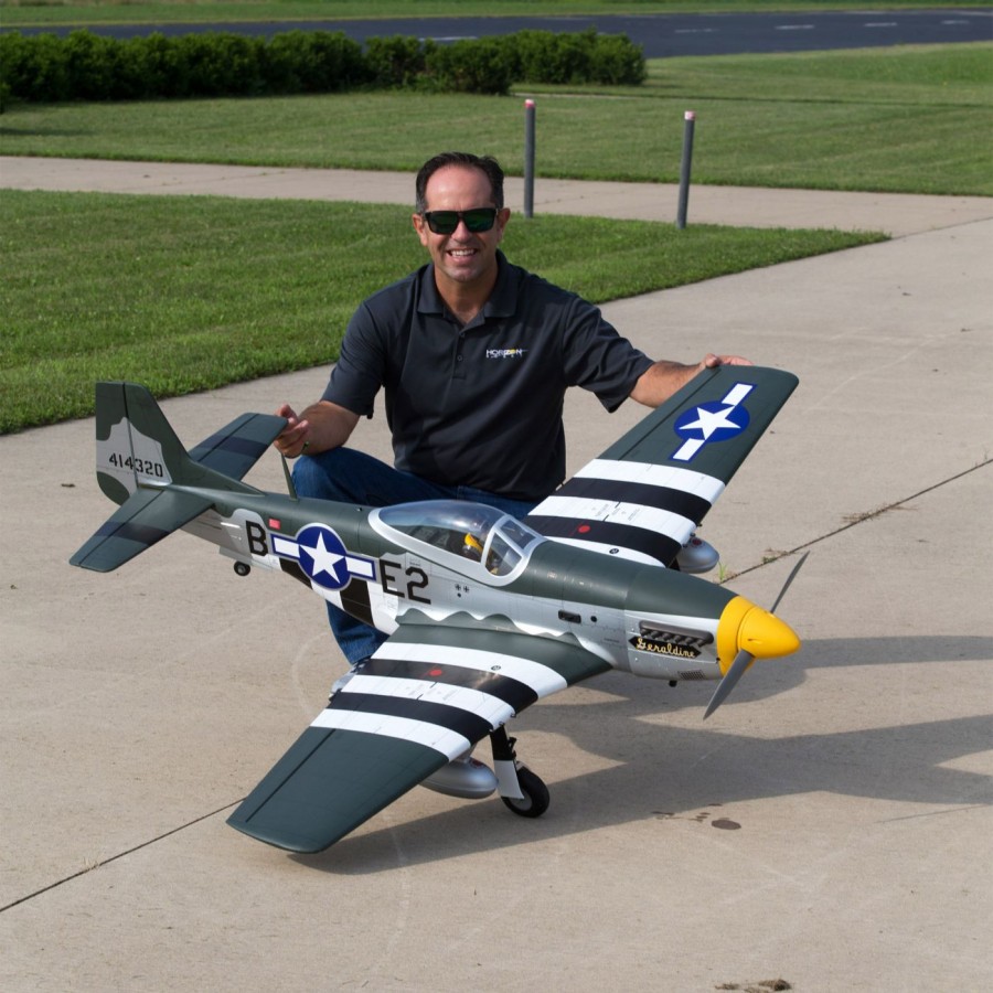 Hangar 9 P-51D Mustang 60cc R/C Plane - 7 ft 5 in Wingspan