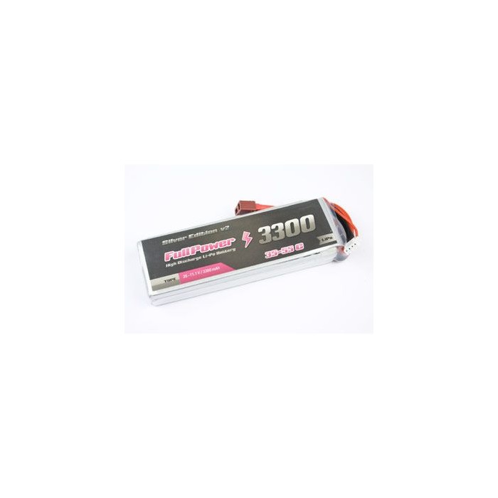 Batteria Lipo 2S 3300mAh 35C Silver V2