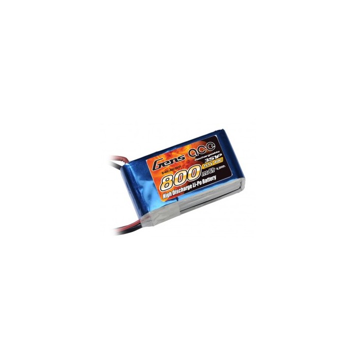 Gens ace Lipo 3S 800mAh 11.1V 40C 3S1P