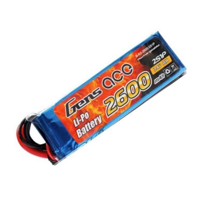 Gens ACE Batteria TX Lipo 2S 2600 mAh