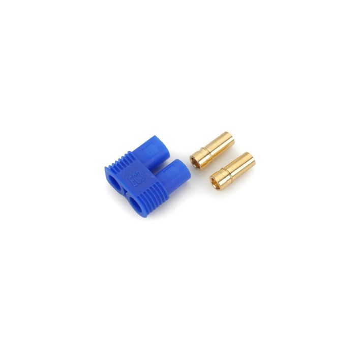 E-flite -  spinotti dorati femmine 3,5 mm EC3 (2 pz)