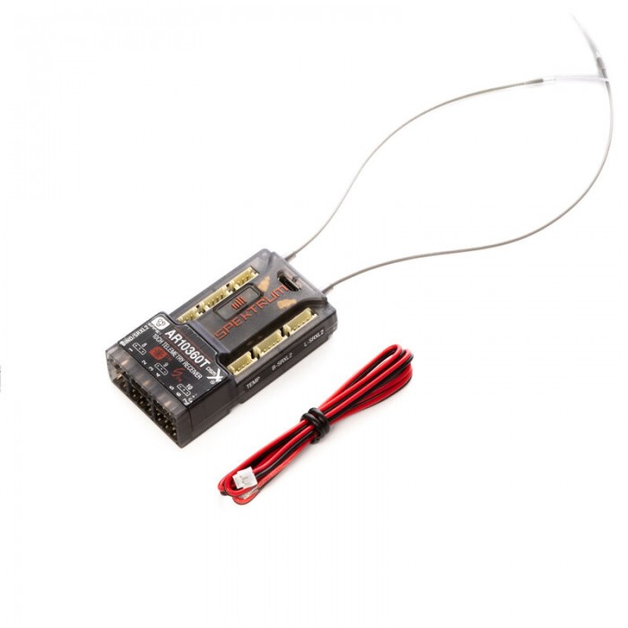 AR10360T DSMX 10-Channel AS3X & SAFE telemetry