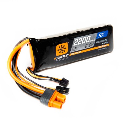 6.6V 2200mAh 2S 15C Smart LiFe