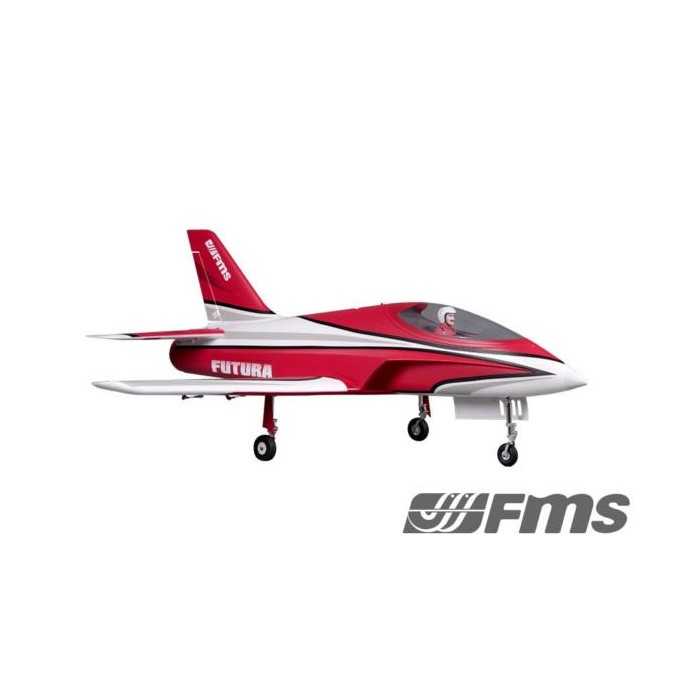 FMS -  Futura EDF 80mm Rosso