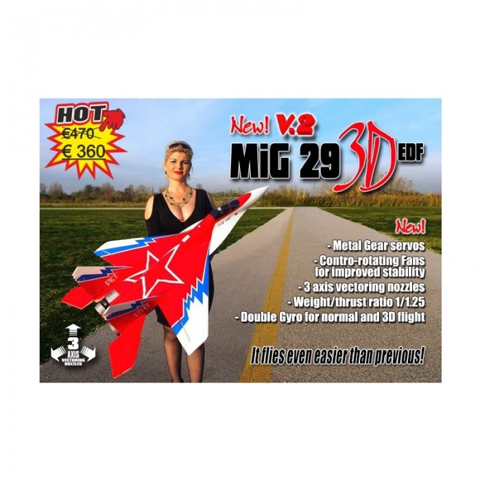 MIG 29 3D EDF - V2