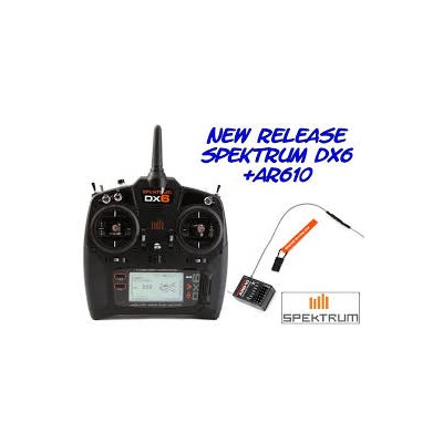 Spektrum -  DX6 DSMX + RX AR610