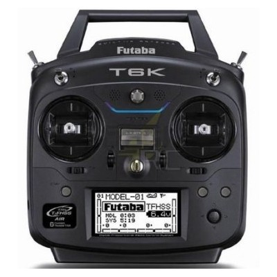 Futaba -  T6K 2.4Ghz T-FHSS Mode1 + rx R3006SB